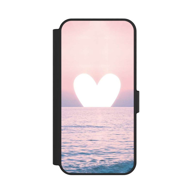 Galaxy S24 FE NIVOflip Herz-Sonnenuntergang