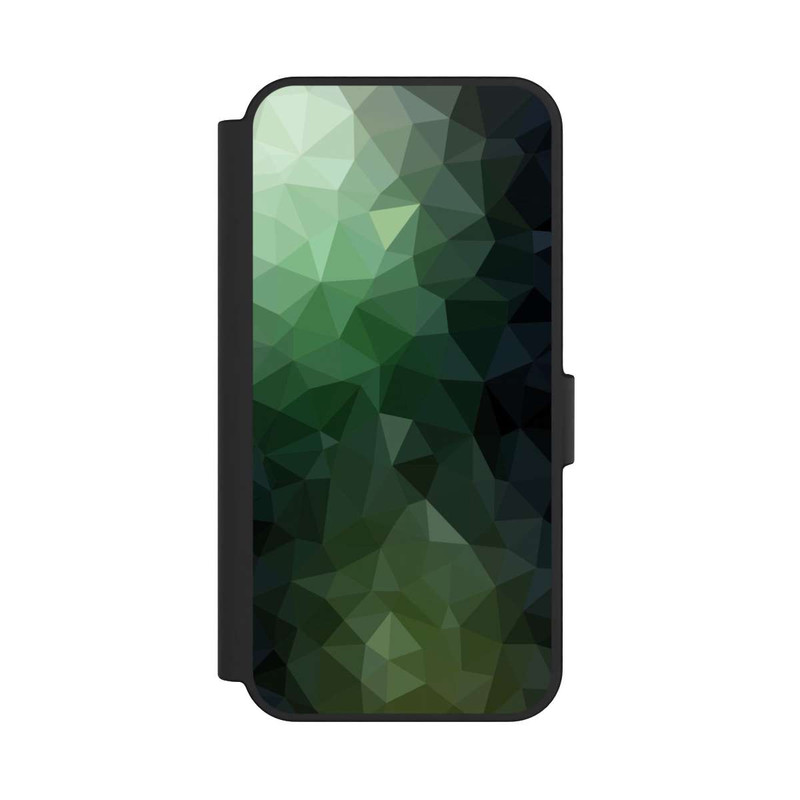 Galaxy S24 FE NIVOflip Polygonal Mosaic Green