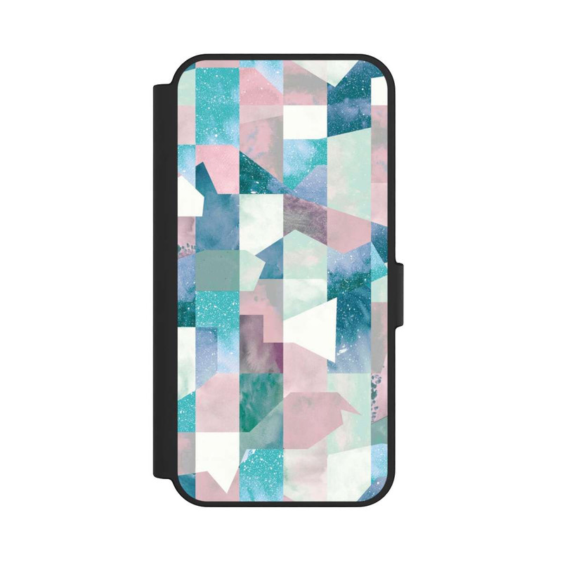 Galaxy S24 FE NIVOflip Collage Textur Pastell