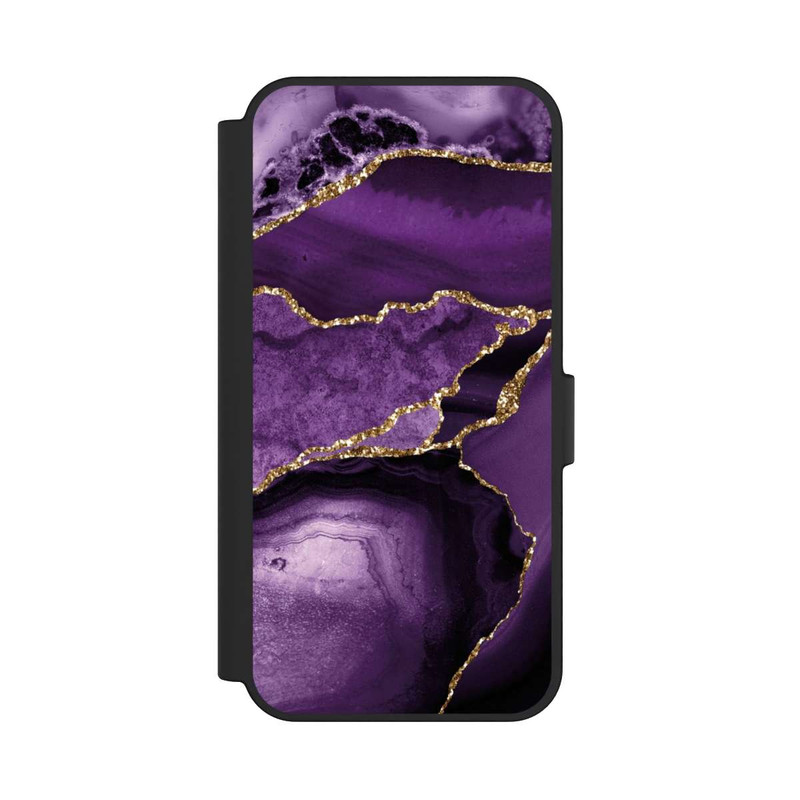 Galaxy S24 FE NIVOflip Lila Marmor Landschaft