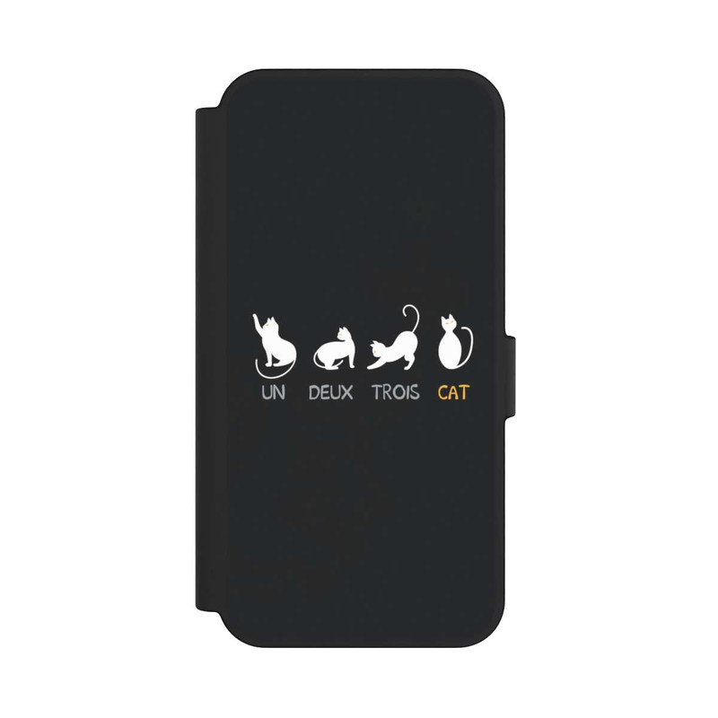Galaxy S24 FE NIVOflip Un Deux Trois Cat