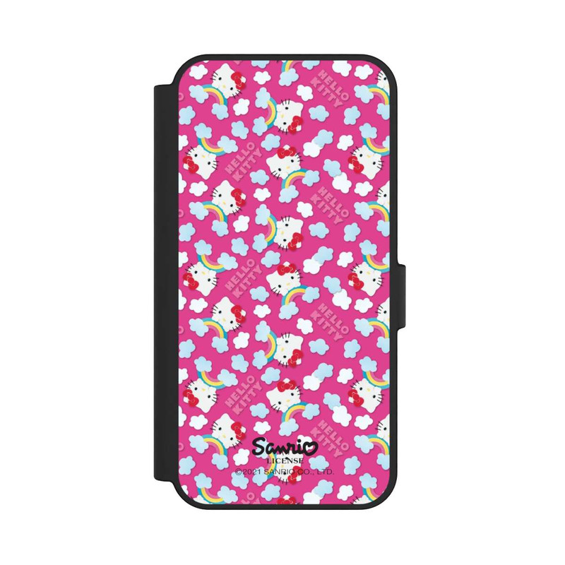 Galaxy S24 FE NIVOflip Hello Kitty Regenbogenmuster