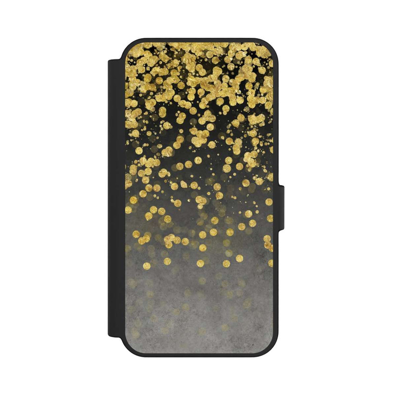 Galaxy S24 FE NIVOflip glänzender Goldregen