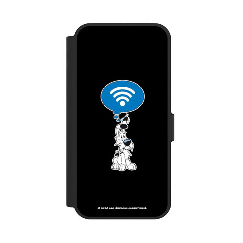 Samsung Galaxy S24 FE 5G NIVOflip Idéfix WI-FI Sur Fond Noir