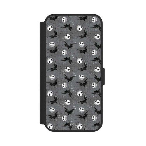 Samsung Galaxy S24 FE 5G NIVOflip Jack Grey Pattern Tim Burtons Nightmare before Christmas