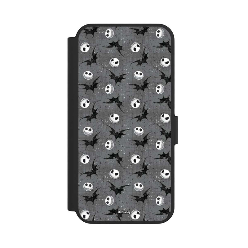 Galaxy S24 FE NIVOflip Jack Grey Pattern Tim Burtons Nightmare before Christmas