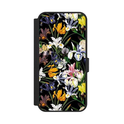 Samsung Galaxy S24 FE 5G NIVOflip Dunkle Wildblumentapete