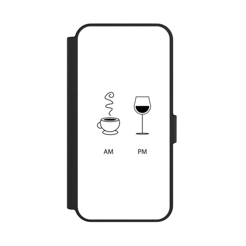 Samsung Galaxy S24 FE 5G NIVOflip AM (Kaffee) PM (Wein)