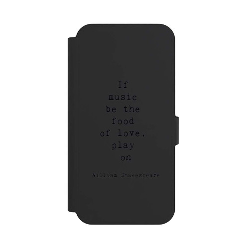 Samsung Galaxy S24 FE 5G NIVOflip Shakespeare Music Food Transparent