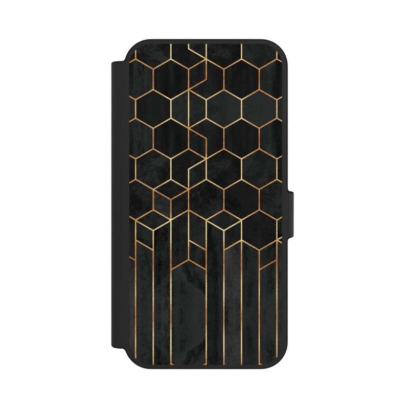 Galaxy S24 FE NIVOflip Black Hexagons