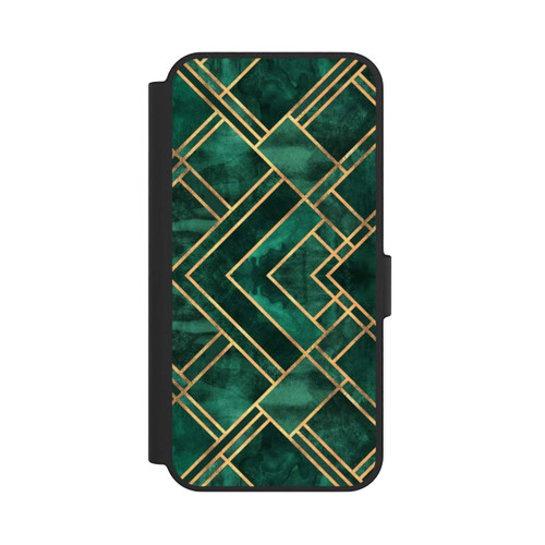Samsung Galaxy S24 FE 5G NIVOflip Grüne Blöcke