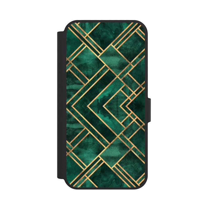 Galaxy S24 FE NIVOflip Green Blocks