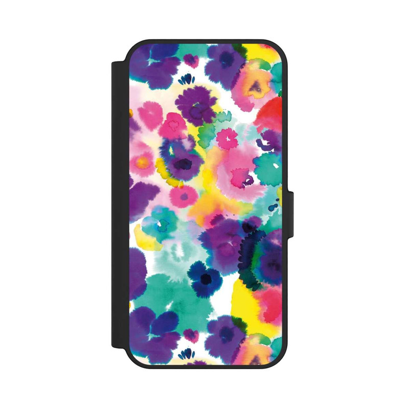 Galaxy S24 FE NIVOflip Fleurs aquarelles abstraites