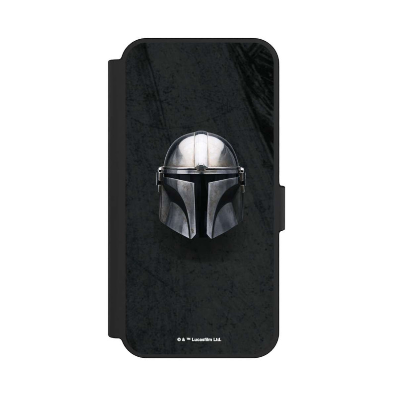 Galaxy S24 FE NIVOflip Casque Mandalorien Noir