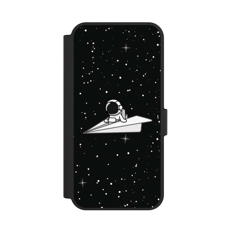 Galaxy S24 FE NIVOflip Astronaut Paper Plane Comic