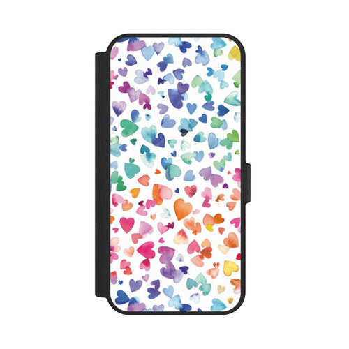 Samsung Galaxy S24 FE 5G NIVOflip Liebesherzen aquarell