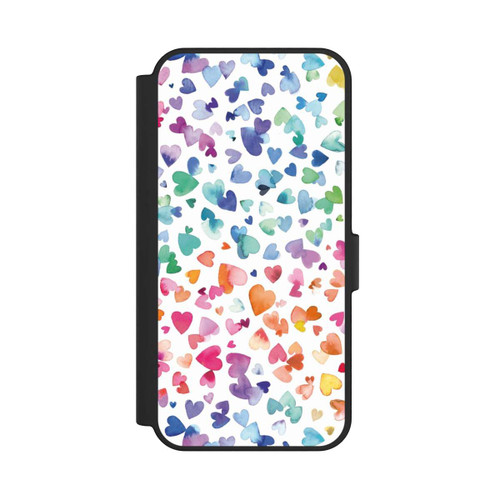 Samsung Galaxy S24 FE 5G NIVOflip Liebesherzen aquarell