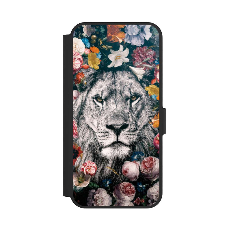 Galaxy S24 FE NIVOflip Lion Flowers