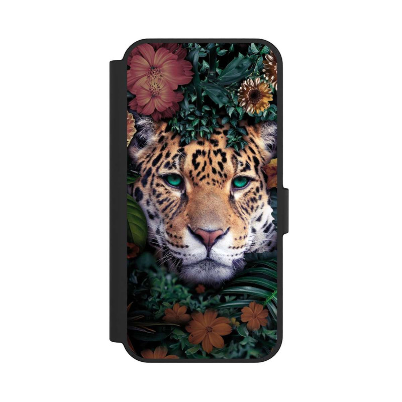 Galaxy S24 FE NIVOflip Jaguar im Dschunglegrün