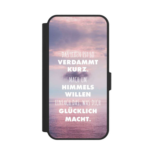 Samsung Galaxy S24 FE 5G NIVOflip Das Leben Ist So Verdammt Kurz