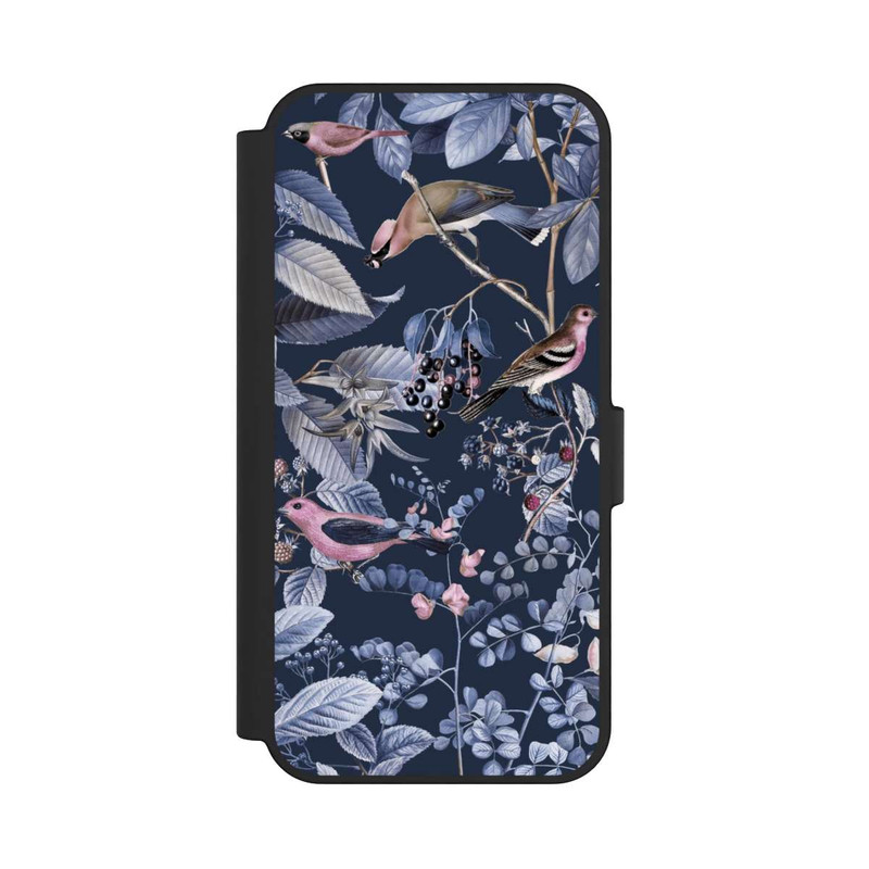 Galaxy S24 FE NIVOflip Birds And Berries Blue