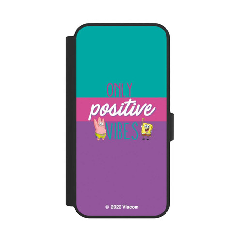 Samsung Galaxy S24 FE 5G NIVOflip  Spongebob - Only Positive Vibes