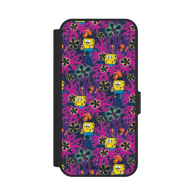 Galaxy S24 FE NIVOflip Spongebob - Coral Muster