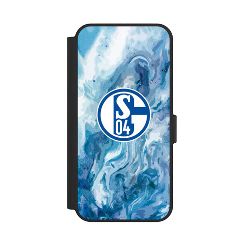 Samsung Galaxy S24 FE 5G NIVOflip Schalke 04 Flüssig Blau