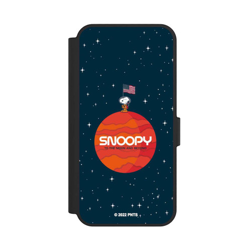 Samsung Galaxy S24 FE 5G NIVOflip Snoopy Voyageur de l'espace Orange