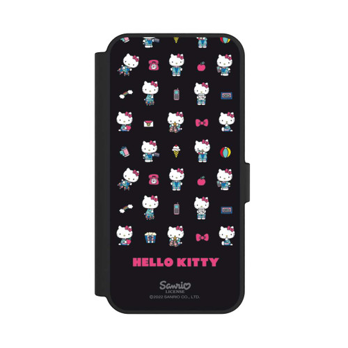 Samsung Galaxy S24 FE 5G NIVOflip Hello Kitty 90s Schwarz