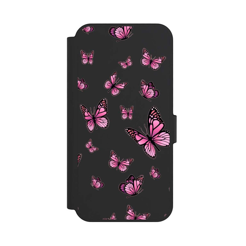 Galaxy S24 FE NIVOflip Schmetterlinge pink