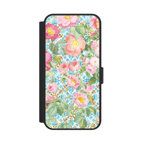 Samsung Galaxy S24 FE 5G NIVOflip Pivoines Grecques Pattern
