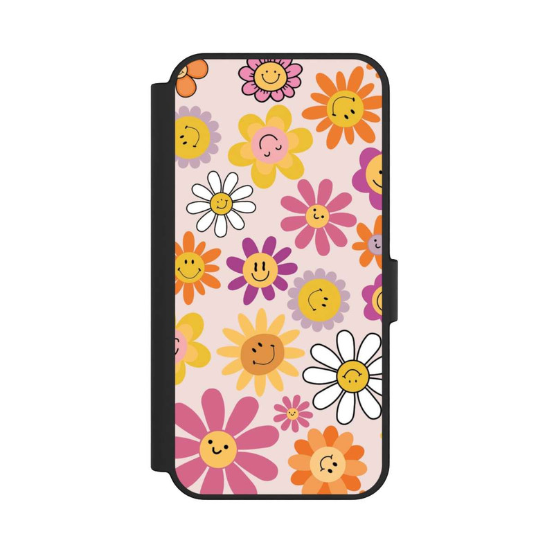 Galaxy S24 FE NIVOflip Smiles Pink Flowers