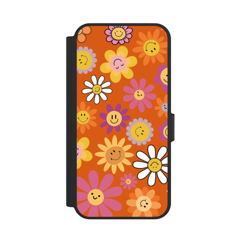 Samsung Galaxy S24 FE 5G NIVOflip Smiles Orange Flowers