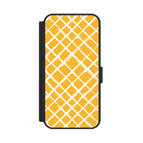 Samsung Galaxy S24 FE 5G NIVOflip Handgezeichnetes Karomuster