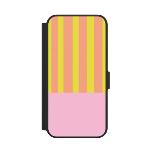 Samsung Galaxy S24 FE 5G NIVOflip Neonfarbige Streifen