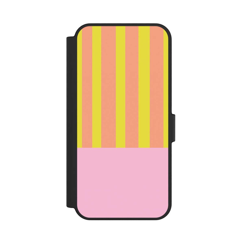 Galaxy S24 FE NIVOflip Neonfarbige Streifen