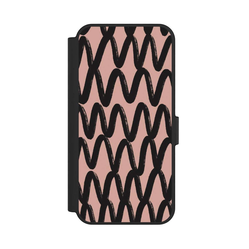 Galaxy S24 FE NIVOflip Schwarzes Zickzack