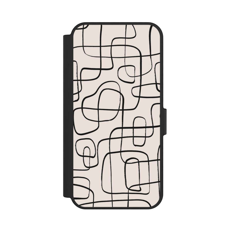 Galaxy S24 FE NIVOflip Lignes Fines Pattern