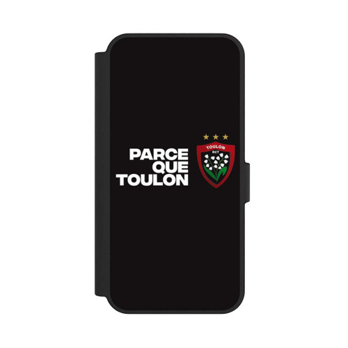 Samsung Galaxy S24 FE 5G NIVOflip RC Toulonnais PQT Noir