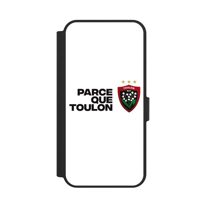 Galaxy S24 FE NIVOflip RC Toulonnais PQT Weiß