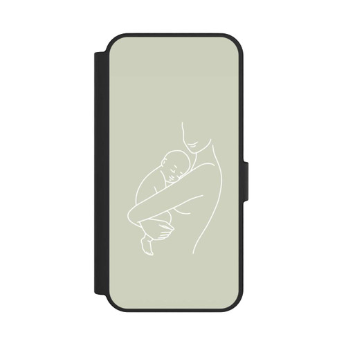 Samsung Galaxy S24 FE 5G NIVOflip Line Art Familie 3