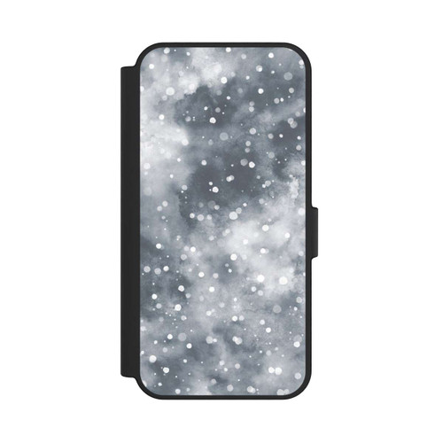 Samsung Galaxy S24 FE 5G NIVOflip Abstrakter Winterschneehimmel