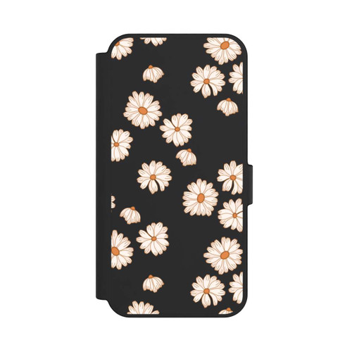 Samsung Galaxy S24 FE 5G NIVOflip Flowerpower Wallpaper White
