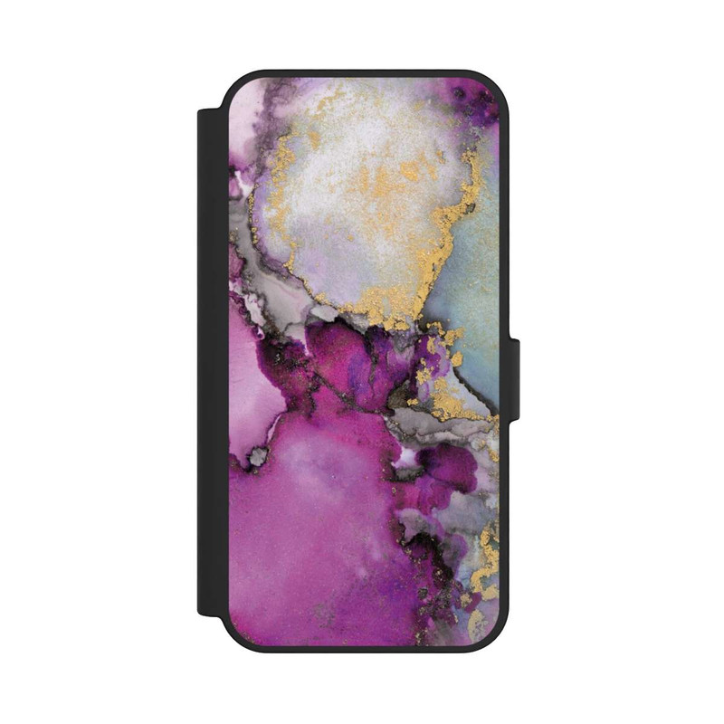 Galaxy S24 FE NIVOflip Alcohol Ink Art Pink
