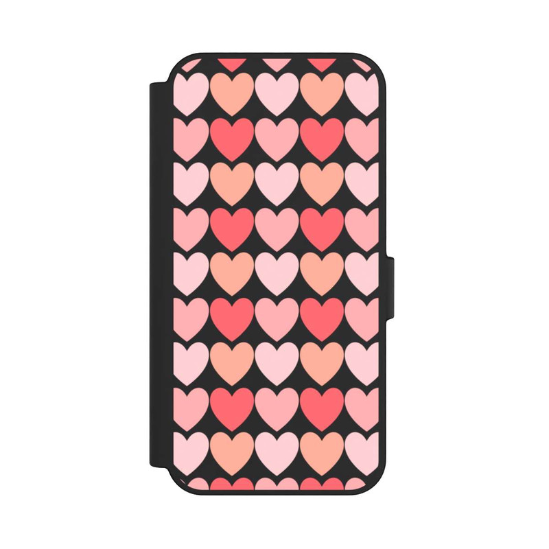 Galaxy S24 FE NIVOflip Rosa Schattenherzen
