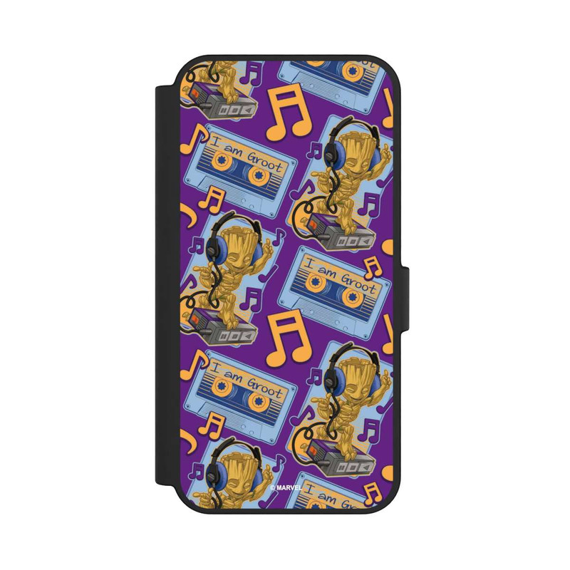 Galaxy S24 FE NIVOflip Groot Comic Headphones Guardians of the Galaxy