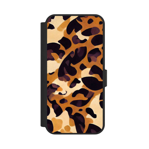 Samsung Galaxy S24 FE 5G NIVOflip Leo Pattern hellbraun