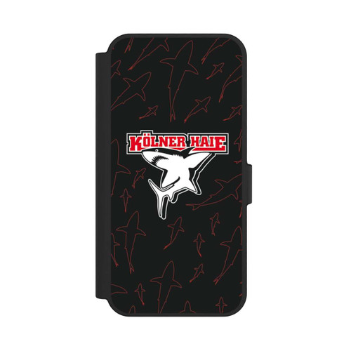 Samsung Galaxy S24 FE 5G NIVOflip Haie Muster Rot