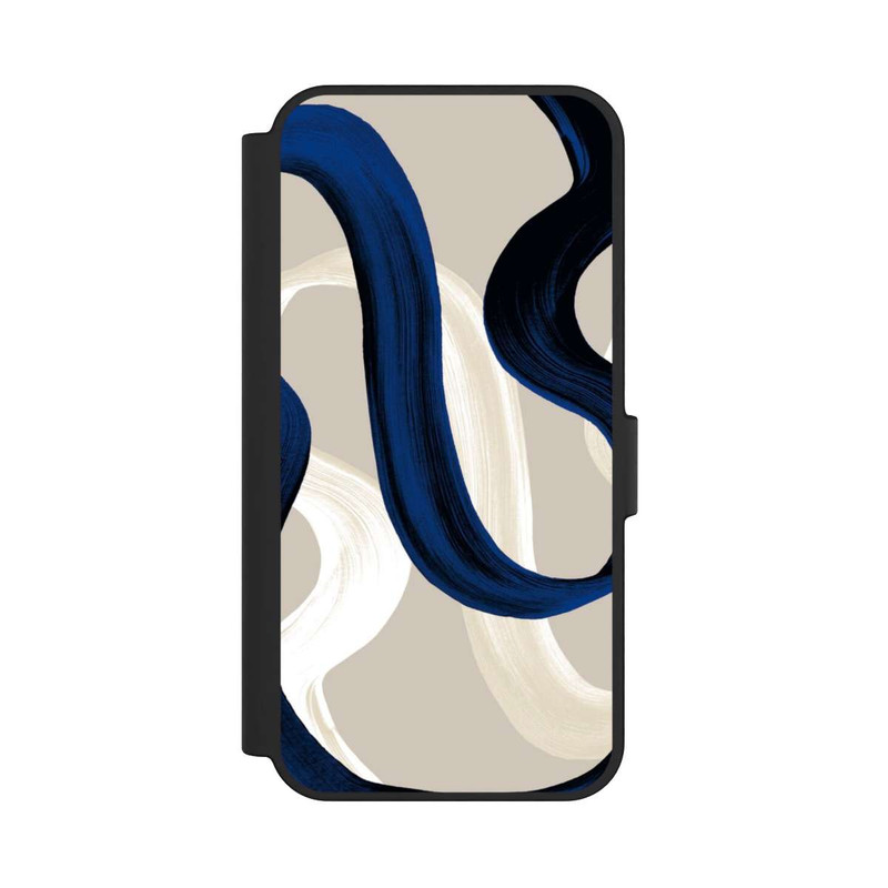 Galaxy S24 FE NIVOflip Traits de pinceau abstraits 80